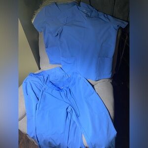 MANDALA SCRUB SET LOT (2pair) medium, ceil blue